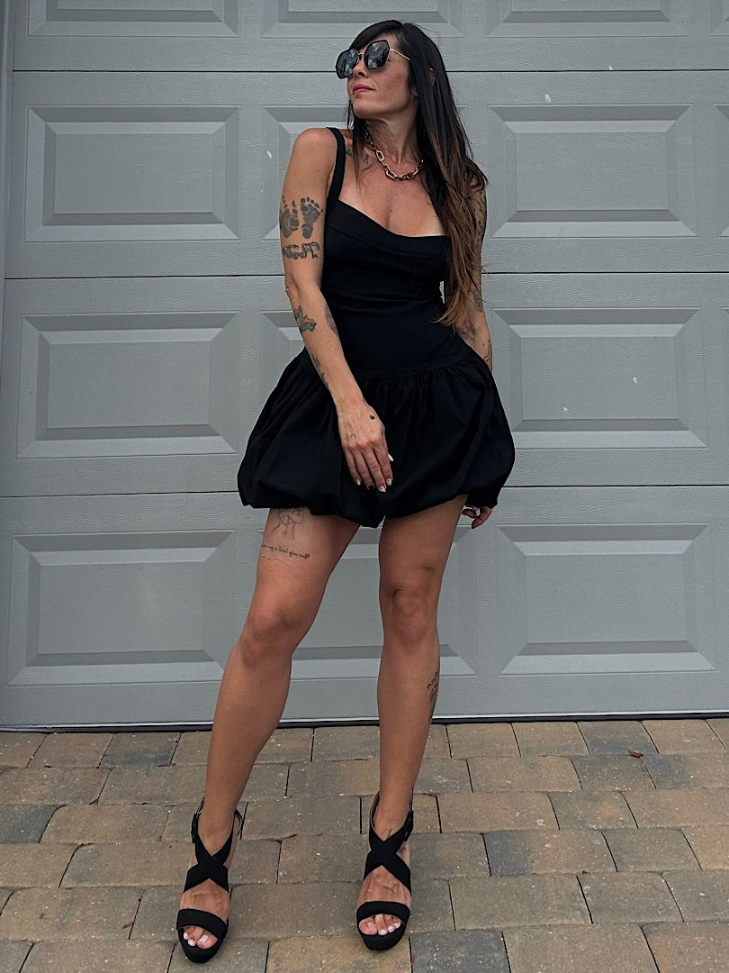 Bubble Mini Dress understated-eboutique Bubble Mini Dress understated-eboutique