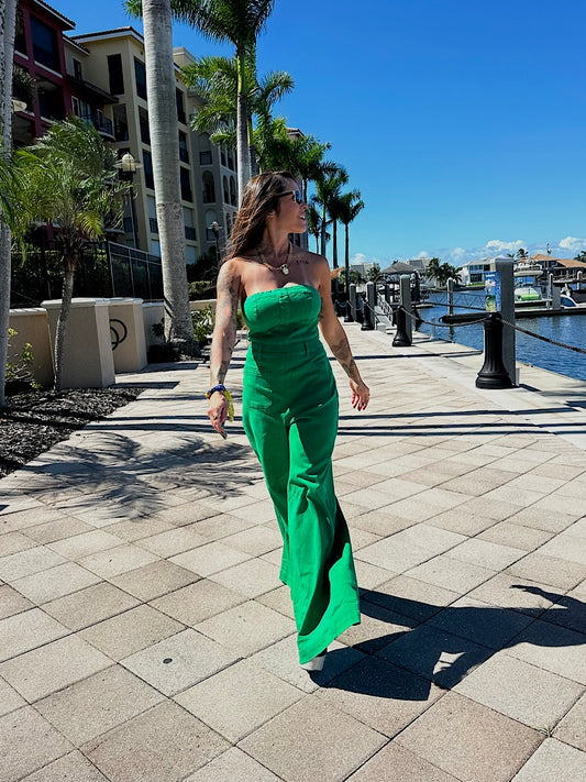 Green Muse Jumpsuit
