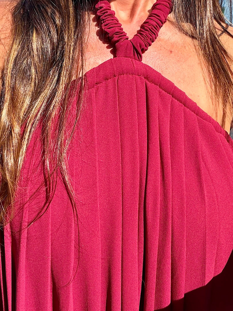 Burgundy Bliss Dress