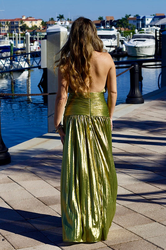 Gold Muse Dress