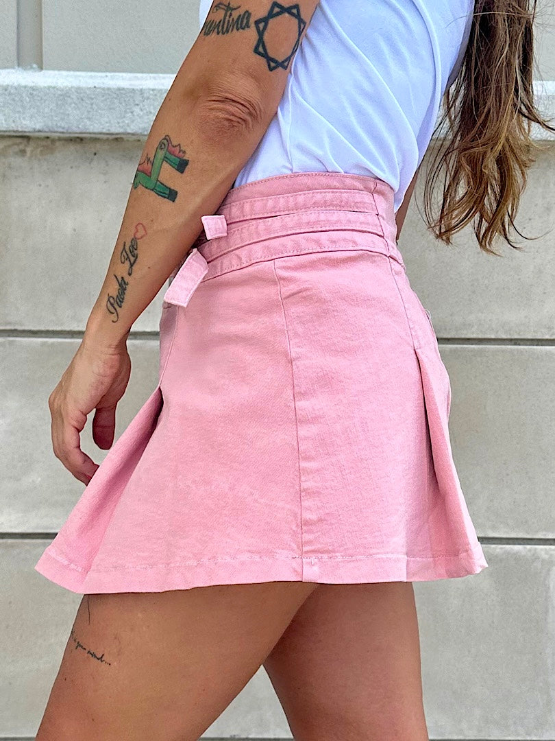 Pink Crush Mini Skirt