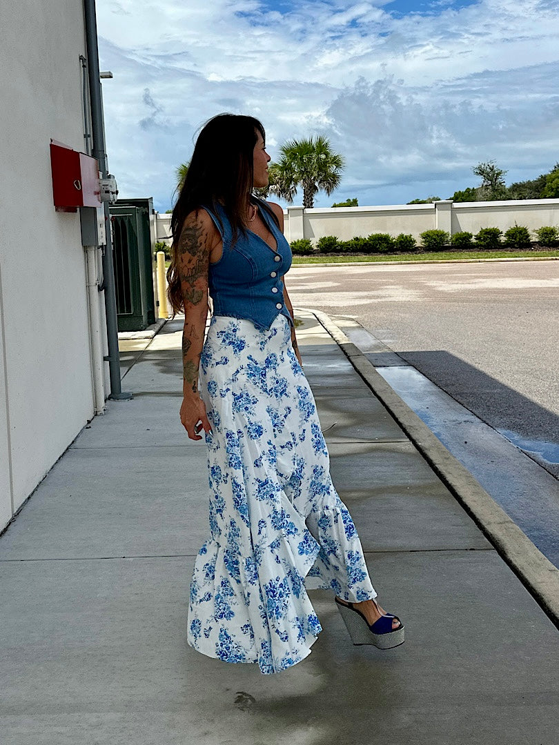 Boho Petal Skirt