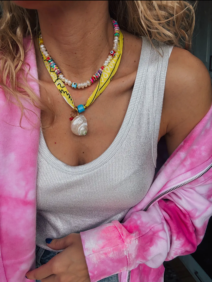 SunShell Bandana Neckalce