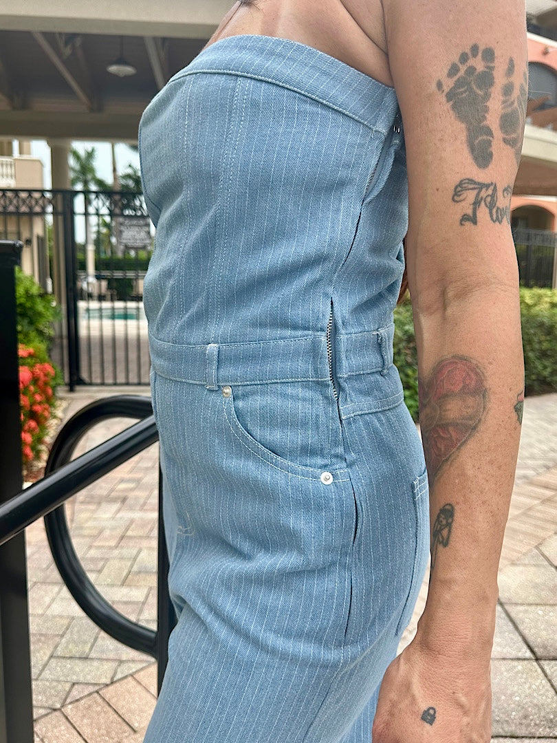 Light Stripe Jumpsuit