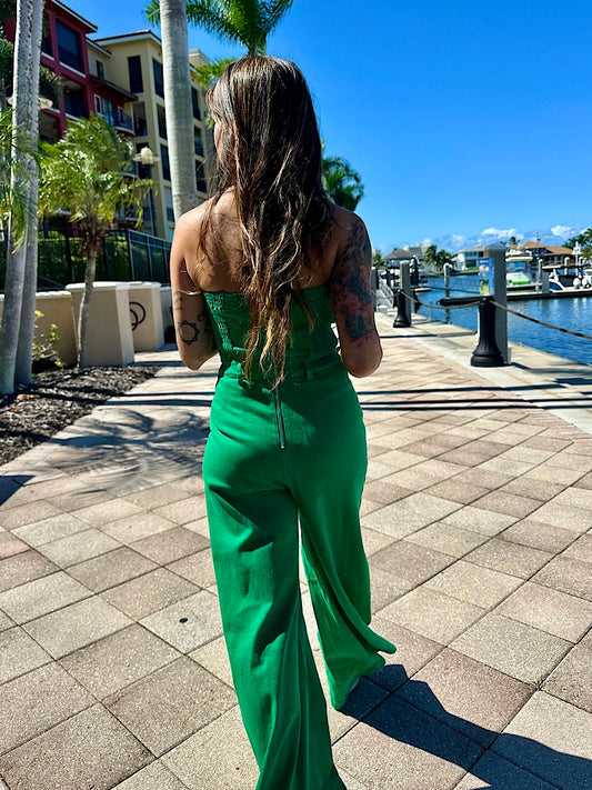 Green Muse Jumpsuit