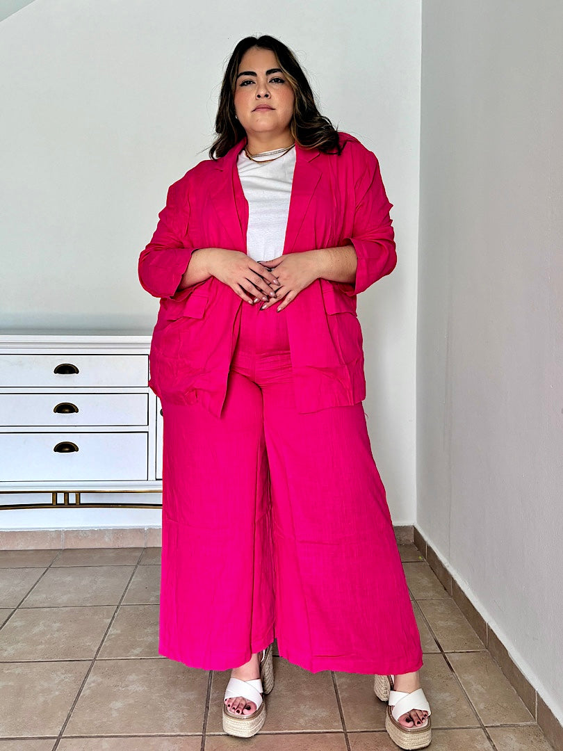 Magenta Plus Size Set