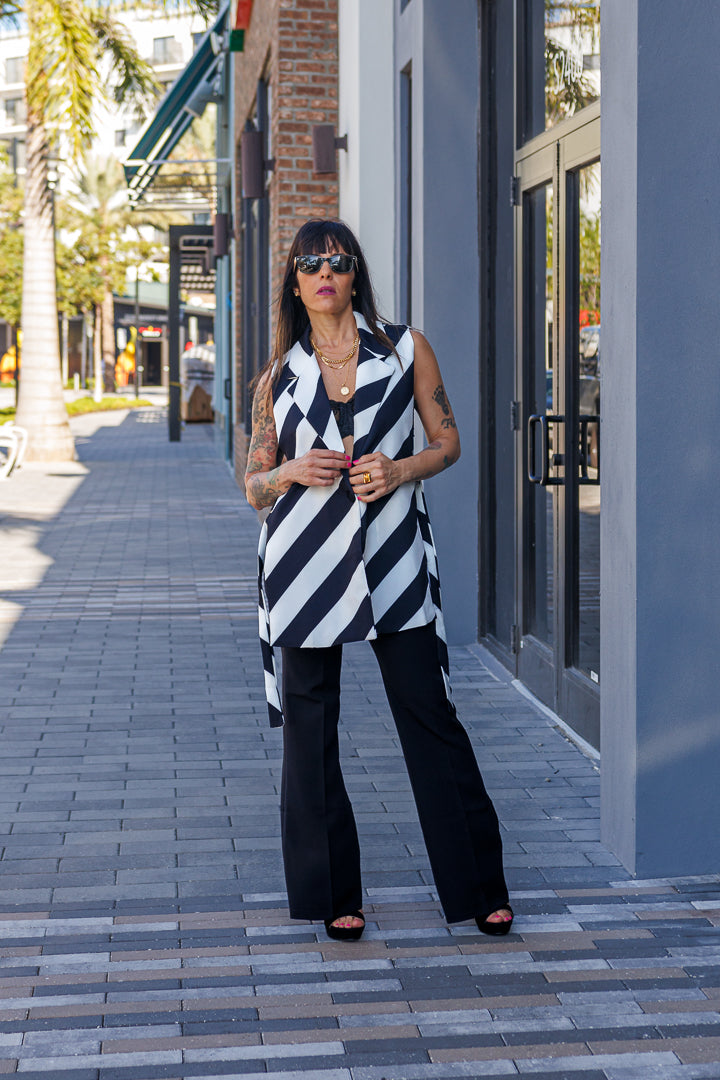 Classic Black Wide Pants