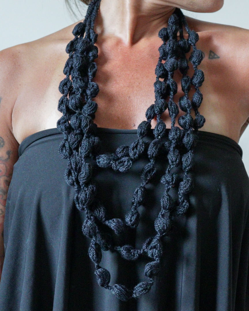 Layered Crochet Necklace