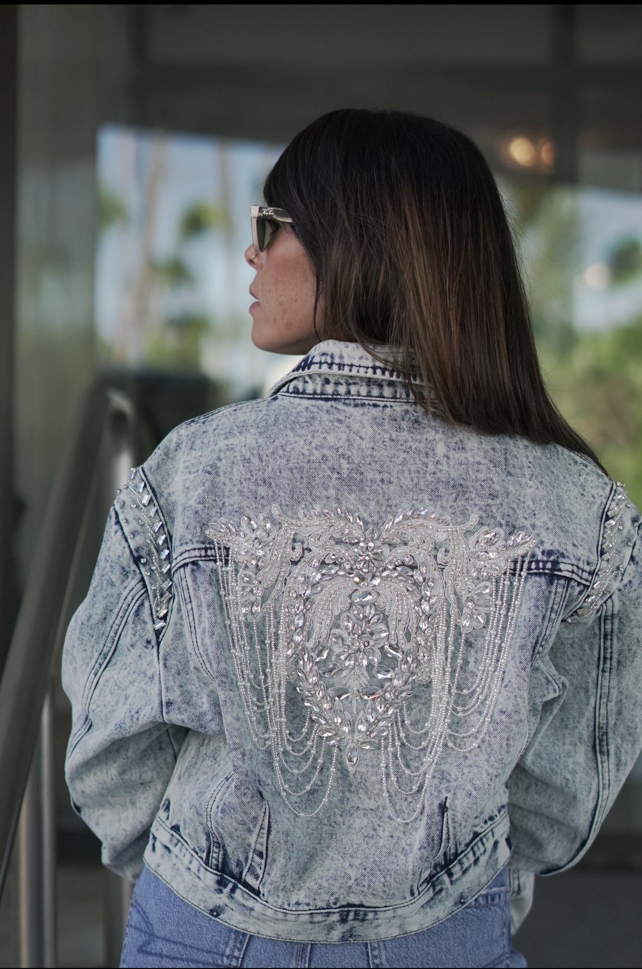 Acid Wash Denim Jacket