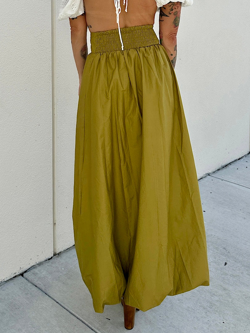 Palms Wide Skirt