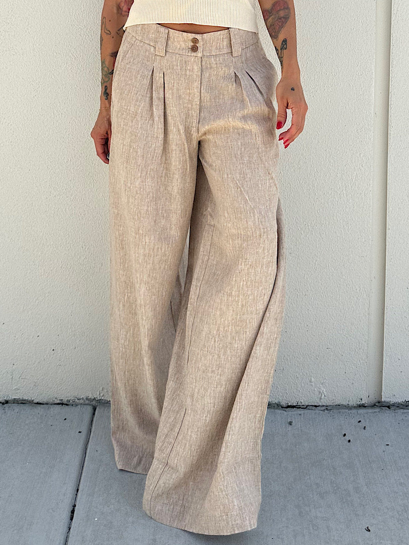 Sand Chic Trouser