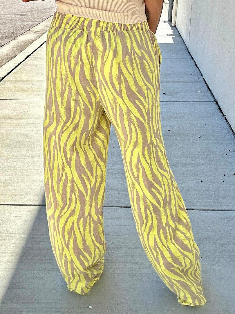 Lemon Beige Pants