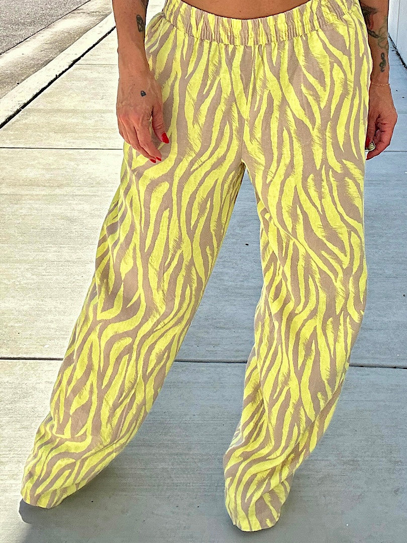 Lemon Beige Pants