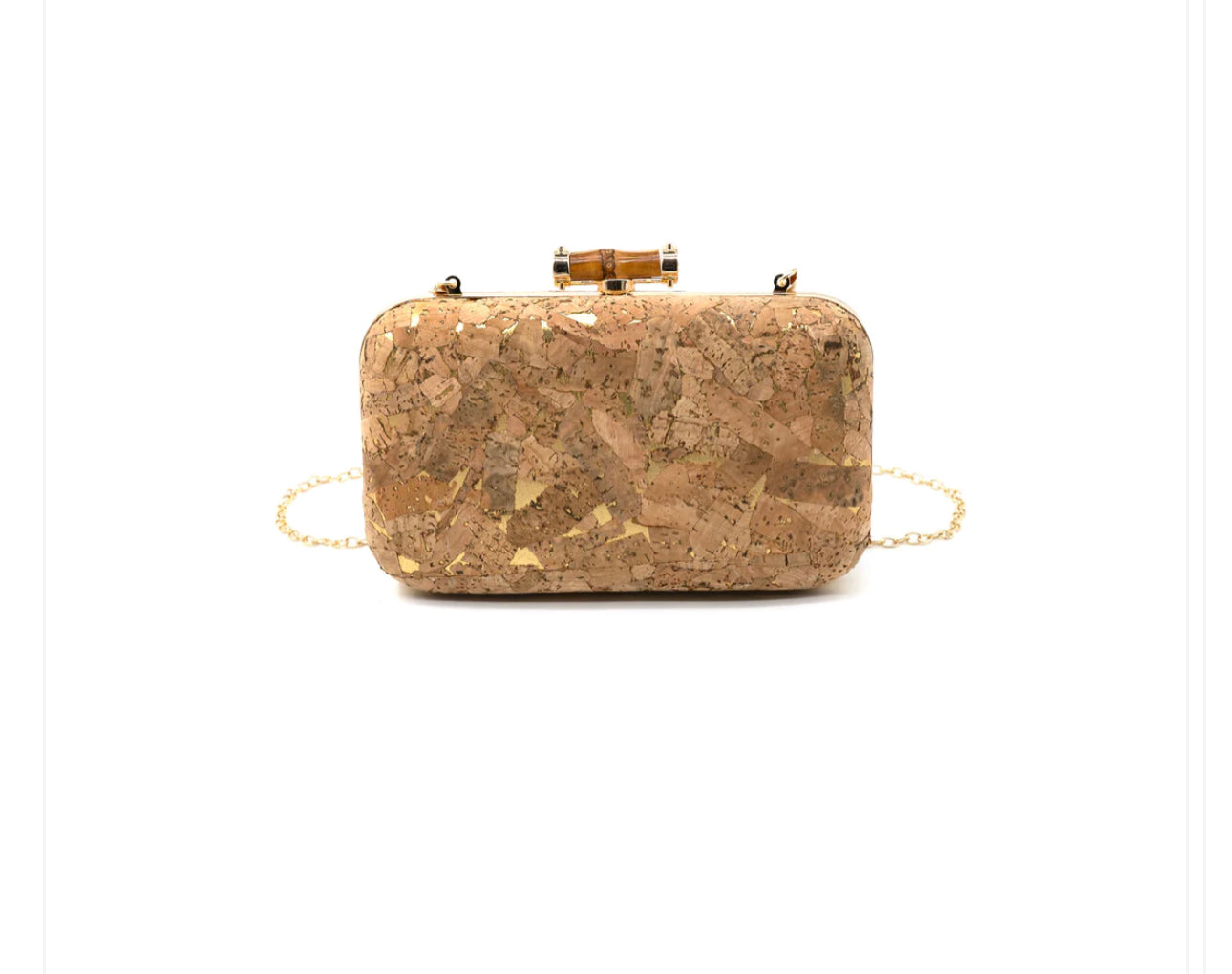 Cork Clutch Handbag