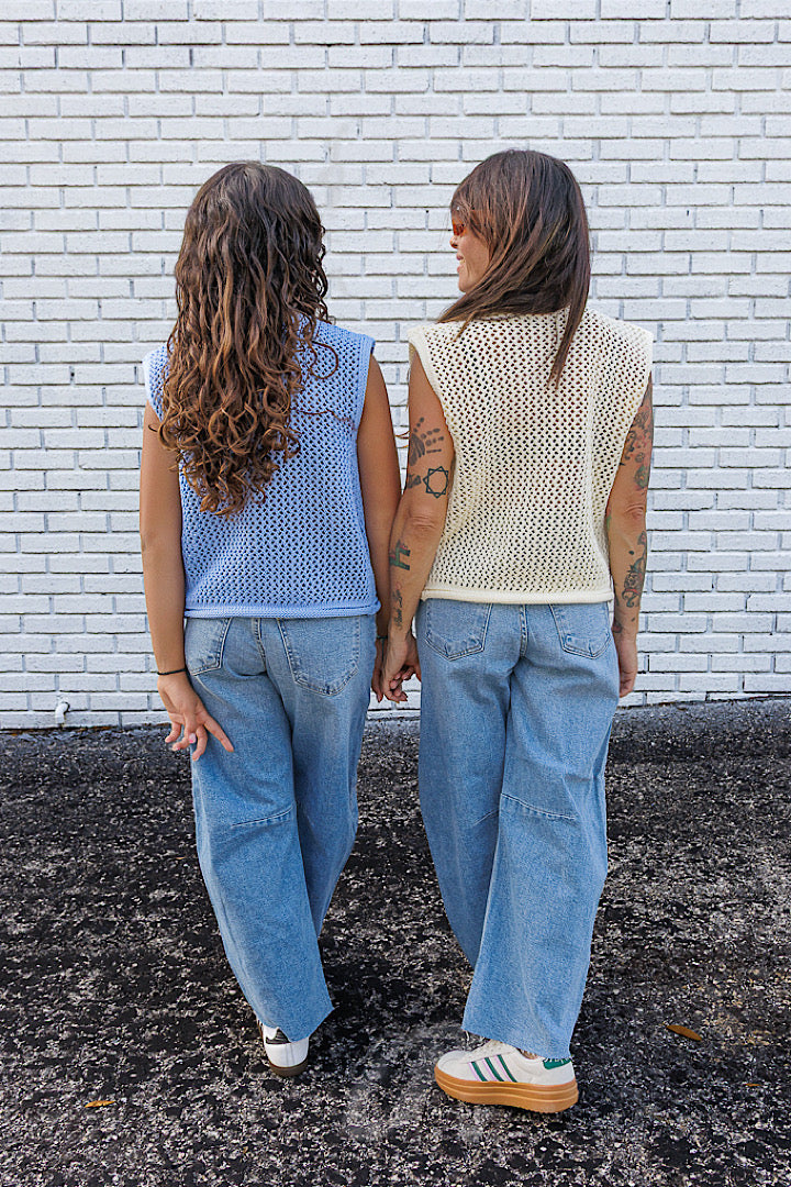 Blue Barrel Jean