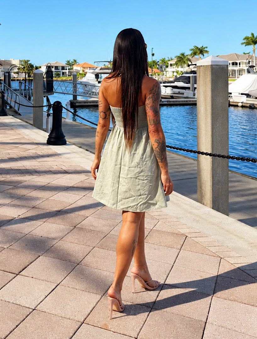 Sage Muse Dress