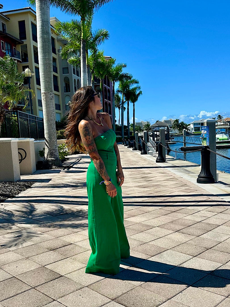 Green Muse Jumpsuit