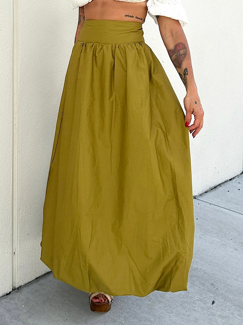 Palms Wide Skirt