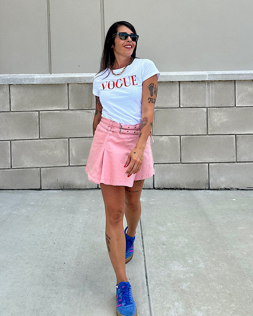 Pink Crush Mini Skirt