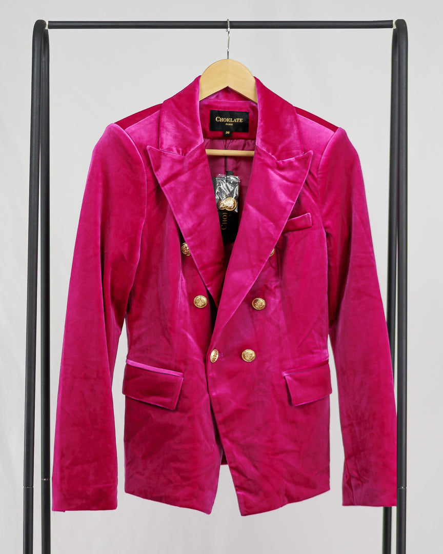 Velvet Blazer Jacket