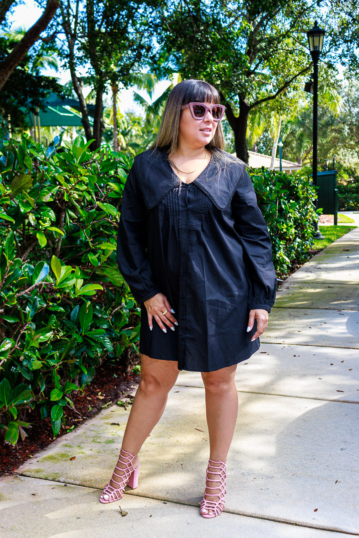 Collared Mini Dress