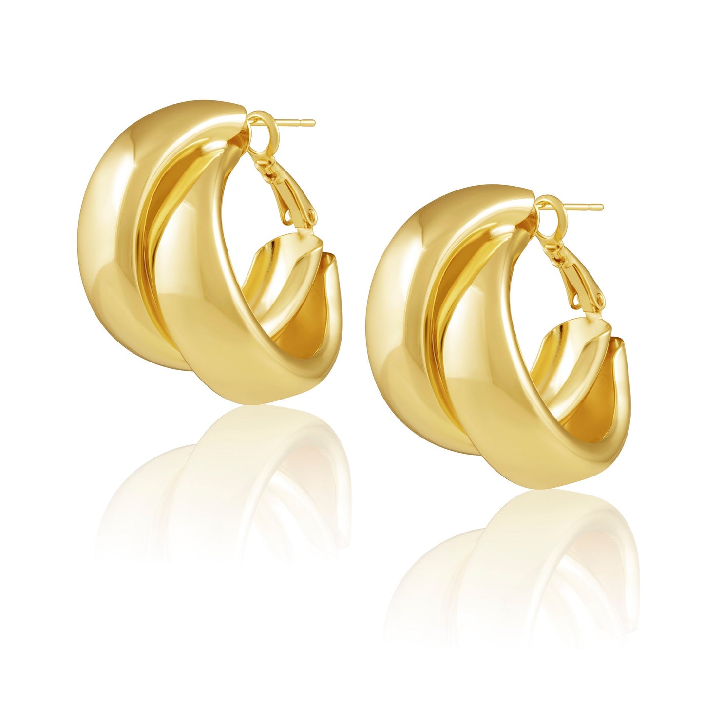 Whitney Hoops Earrings